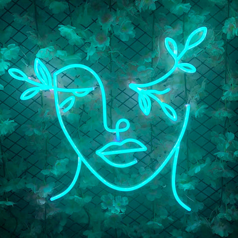 Beauty Face - Neonschild