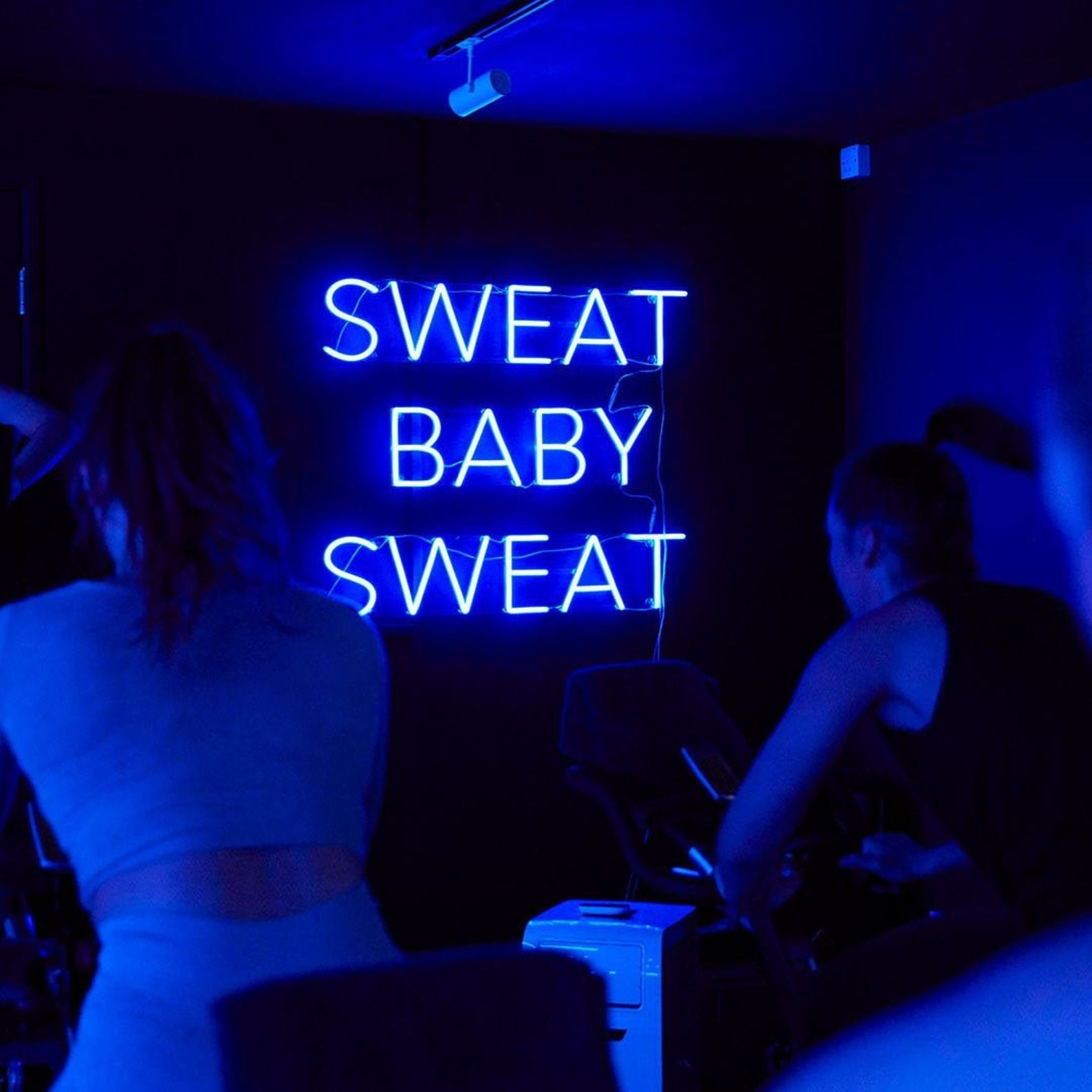 Sweat Baby Sweat - Neonschild